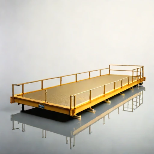 A proglacial-lake camp barge, photographed against a plain background