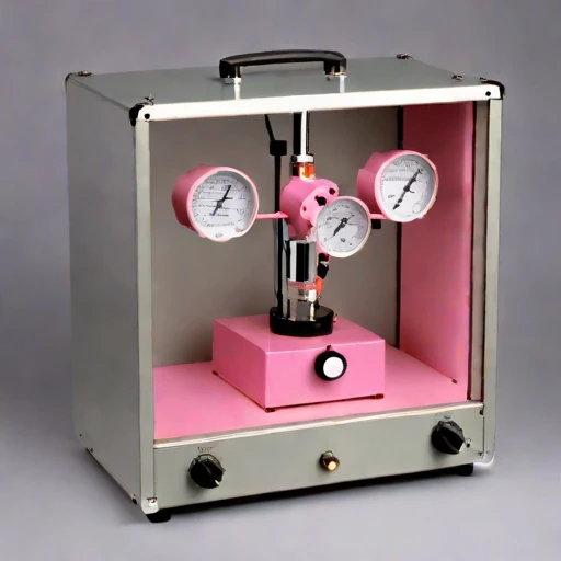 A psychrometric-loop humidity cell, photographed against a plain background