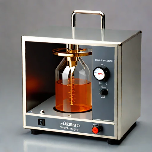 A psychrometric-loop humidity cell, photographed against a plain background