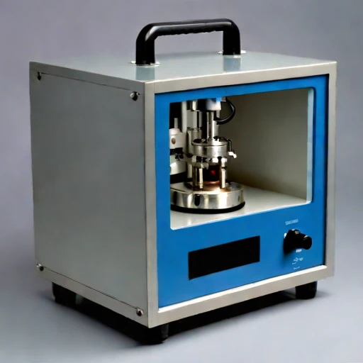 A psychrometric-loop humidity cell, photographed against a plain background