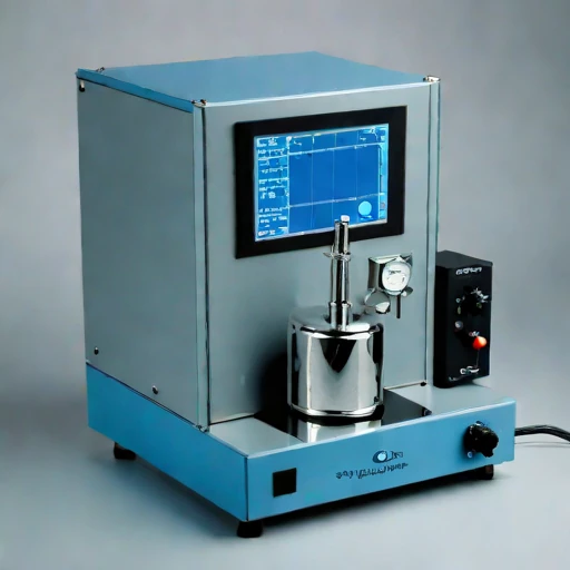 A psychrometric-loop humidity cell, photographed against a plain background