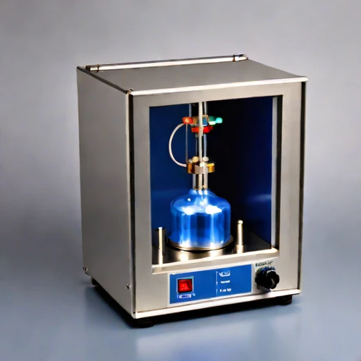 A psychrometric-loop humidity cell, photographed against a plain background