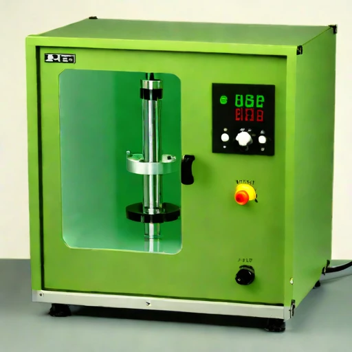 A psychrometric-loop humidity cell, photographed against a plain background