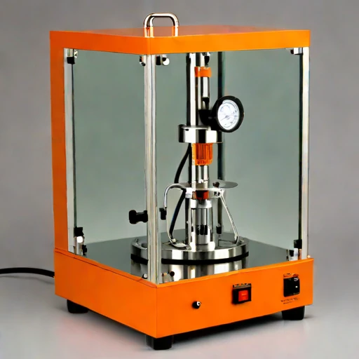 A psychrometric-loop humidity cell, photographed against a plain background