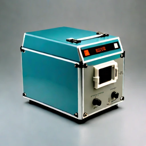 A psychrometric-loop humidity cell, photographed against a plain background