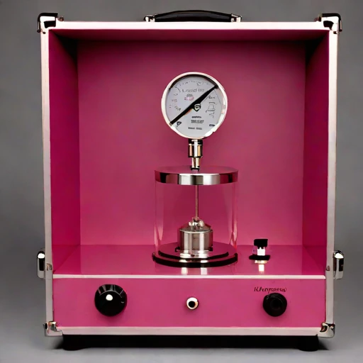 A psychrometric-loop humidity cell, photographed against a plain background