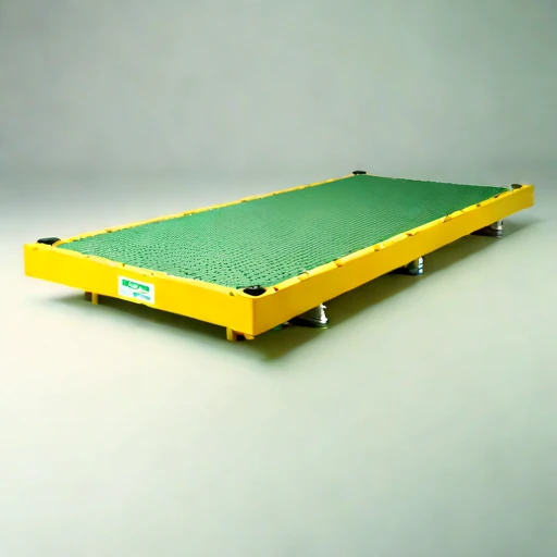 A pycnocline-moored dive platform, photographed against a plain background