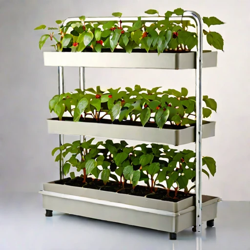 A podzol-profile seedling column, photographed against a plain background