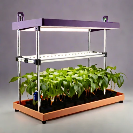 A podzol-profile seedling column, photographed against a plain background