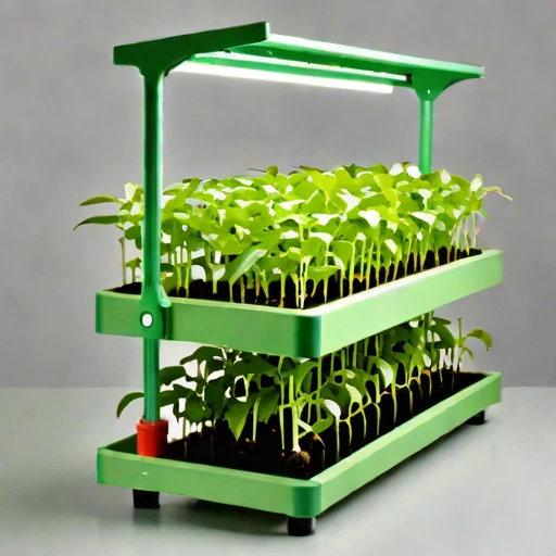 A podzol-profile seedling column, photographed against a plain background