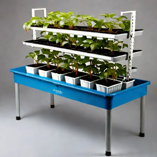 A podzol-profile seedling column, photographed against a plain background