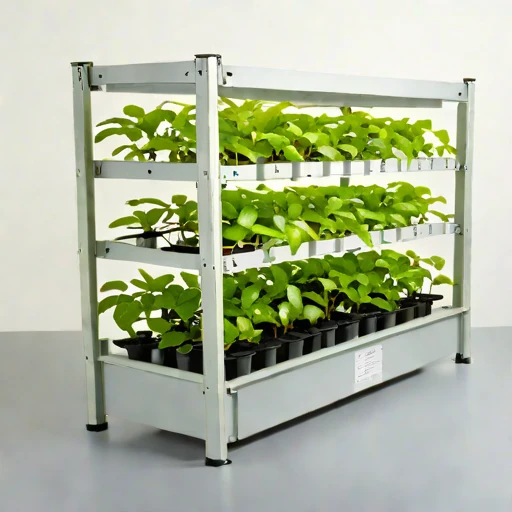 A podzol-profile seedling column, photographed against a plain background