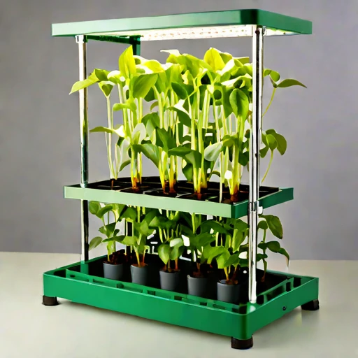 A podzol-profile seedling column, photographed against a plain background