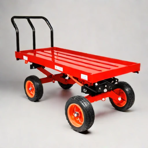 A periglacial-rated pallet dolly, photographed against a plain background
