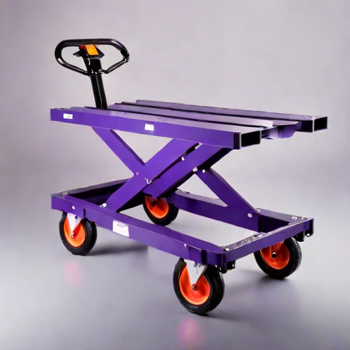 A periglacial-rated pallet dolly, photographed against a plain background