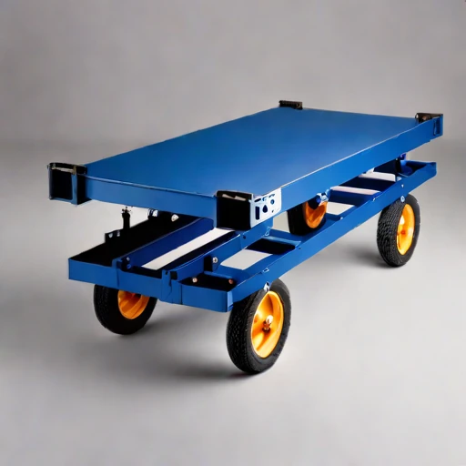 A periglacial-rated pallet dolly, photographed against a plain background