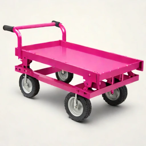A periglacial-rated pallet dolly, photographed against a plain background