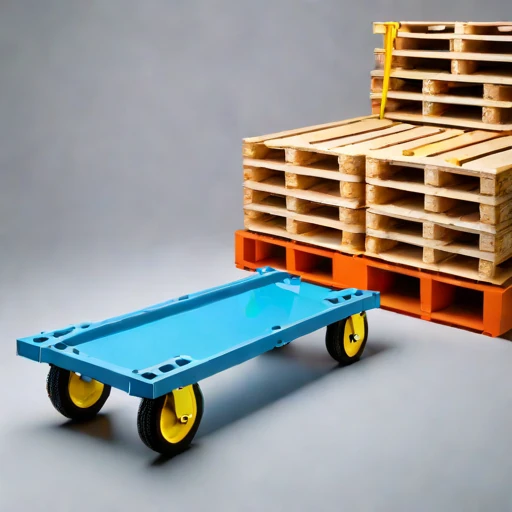 A periglacial-rated pallet dolly, photographed against a plain background