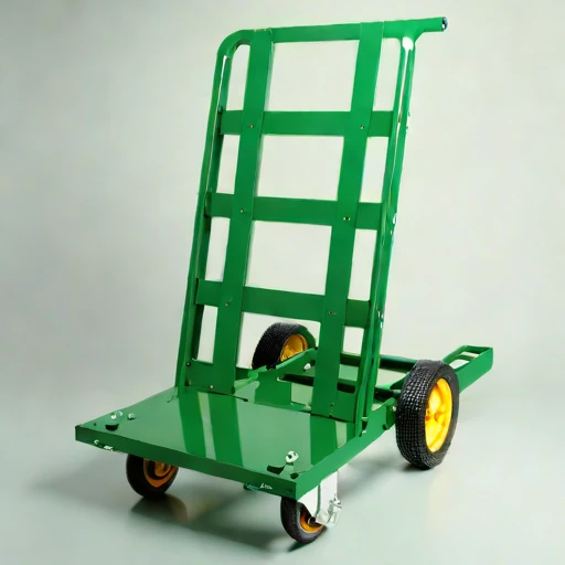 A periglacial-rated pallet dolly, photographed against a plain background