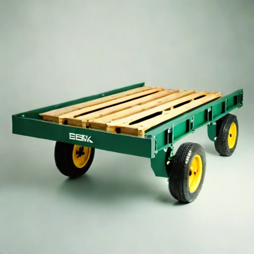 A periglacial-rated pallet dolly, photographed against a plain background
