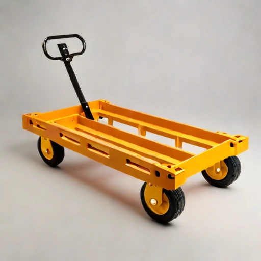 A periglacial-rated pallet dolly, photographed against a plain background