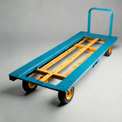 A periglacial-rated pallet dolly, photographed against a plain background