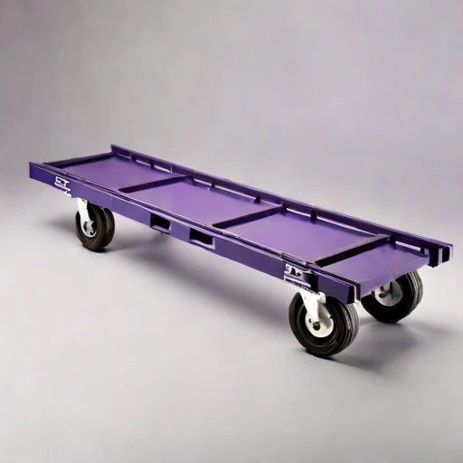 A periglacial-rated pallet dolly, photographed against a plain background