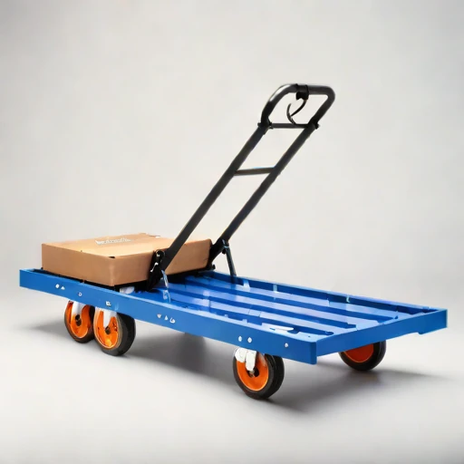 A periglacial-rated pallet dolly, photographed against a plain background