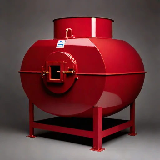 A peritectic-stage soaking pit, photographed against a plain background
