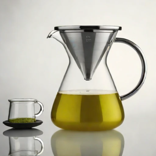 A piezo-tamped dosing cup, photographed against a plain background