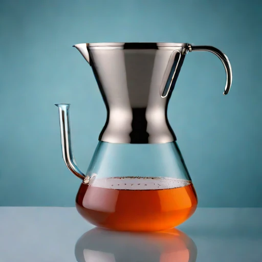 A piezo-tamped dosing cup, photographed against a plain background