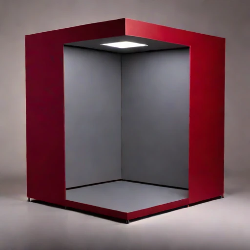 A quarter-wave trap studio, photographed against a plain background
