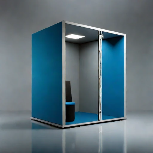 A quarter-wave trap studio, photographed against a plain background