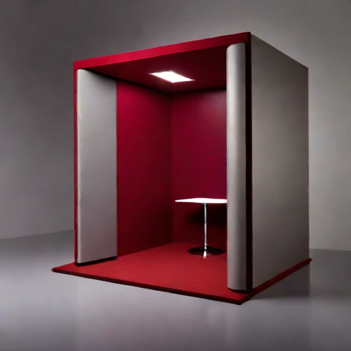 A quarter-wave trap studio, photographed against a plain background