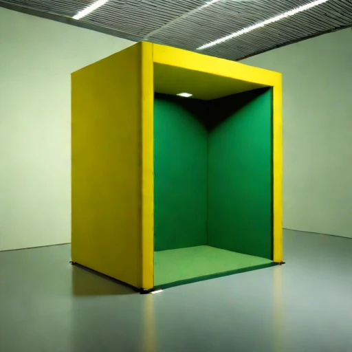 A quarter-wave trap studio, photographed against a plain background