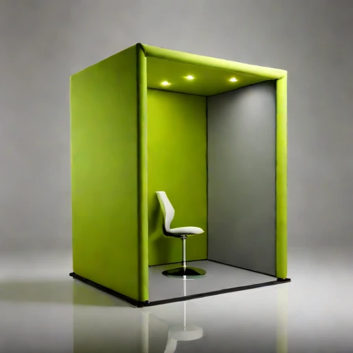 A quarter-wave trap studio, photographed against a plain background