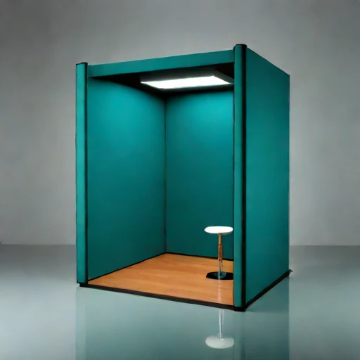 A quarter-wave trap studio, photographed against a plain background