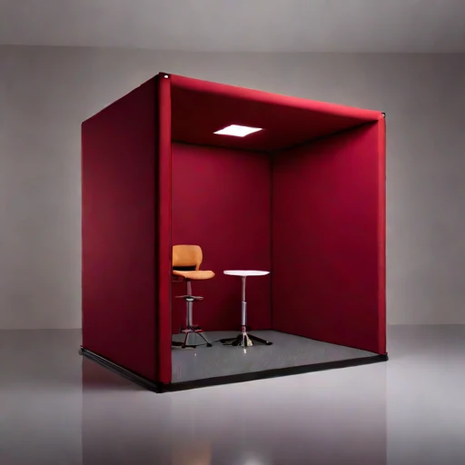 A quarter-wave trap studio, photographed against a plain background
