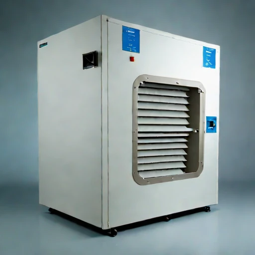 A radiation-fog intake hood, photographed against a plain background