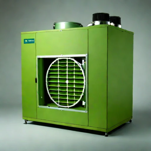 A radiation-fog intake hood, photographed against a plain background