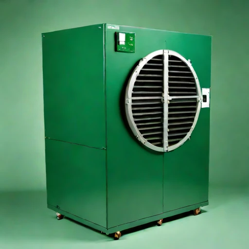 A radiation-fog intake hood, photographed against a plain background