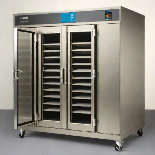 A receding-front pulp drum, photographed against a plain background
