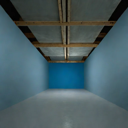 A ravelling-ground shoring bay, photographed against a plain background