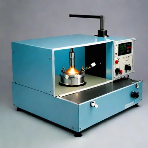 A rheopectic-stage strain stand, photographed against a plain background