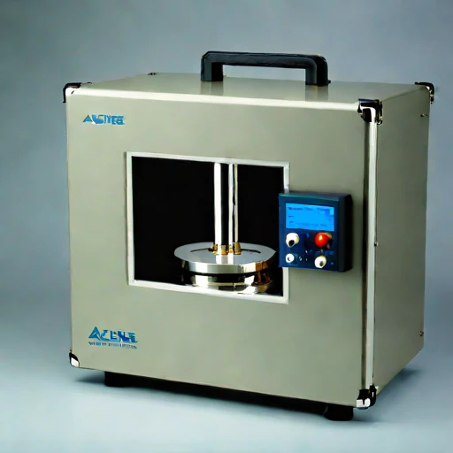 A rheopectic-stage strain stand, photographed against a plain background