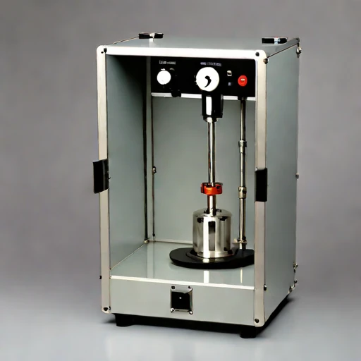 A rheopectic-stage strain stand, photographed against a plain background