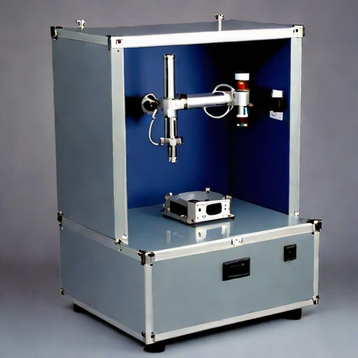 A rheopectic-stage strain stand, photographed against a plain background