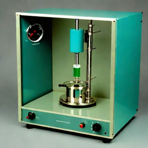 A rheopectic-stage strain stand, photographed against a plain background