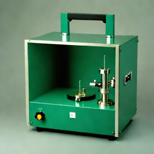 A rheopectic-stage strain stand, photographed against a plain background