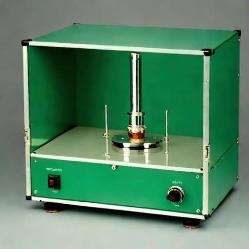 A rheopectic-stage strain stand, photographed against a plain background